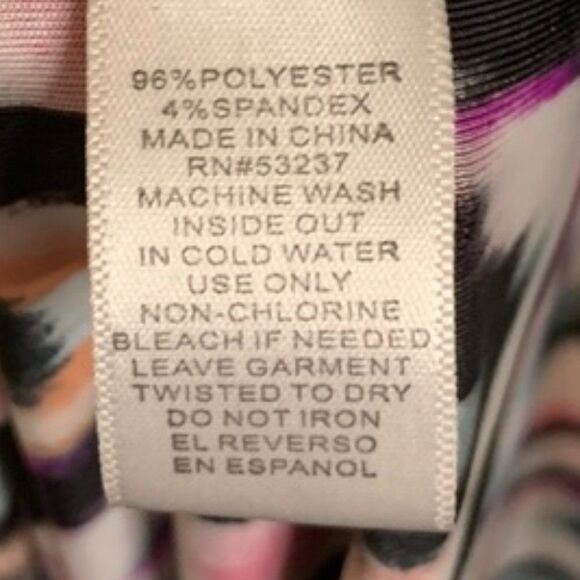 Mlle Gabrielle Multi Color Midi Dress - Picture 8 of 8